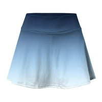 Vedolay suknja za žensku odjeću plus veličina suknje u Stripe, Blue XXL