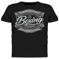 Atletska boksačka tipografija Majica Muškarci -Mage by Shutterstock, muško 3x-velika