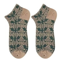 Meke čarape za žene ženke retro šumske stereoskopske čarape čarape Svestruke čarape za čamce žene kratke