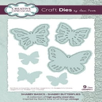 Creative izraze Craft umire od bazika Sam Poole-Shabby - leptiri