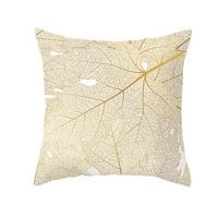 Kućište za jastuk Sofa Decor Cover Gold Poliester Home Cover Custun Ispisan futrola