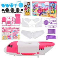 Igrač za avionsku kuću Ogroman transport lutka Plane Transformacija Playset Toy Poklon za dob 3+ Dječje