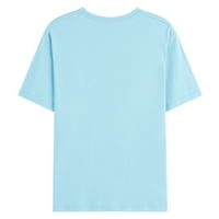 Ljetni muškarci T-majice Ležerno drvo tiskano majica kratkih rukava okrugli vrat majica majica za muški