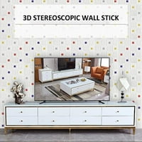 35 * Stereo 3D zidne ploče za samoljepljive stropne tapete za samoljepljeno za zidno ploče za kućište