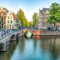 Kanal kroz Amsterdam City od Assaf Franka