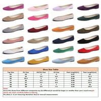 Ritualay Ženski stanovi Udobne cipele Comfort na pješačkoj cipela Lagana više boja Balet ravni vjenčani