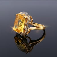 Prstenovi za žene Microinlaid personalizirani dijamantni nakit ženski puni metalni poklon zircon prsten