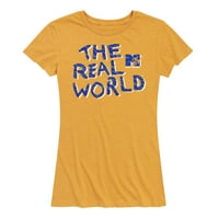 - Stvarni svijet - ženska grafička majica kratkih rukava