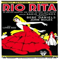 Rio Rita 1929. Movie Poster Masterprint