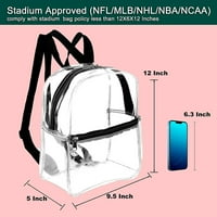 Mali jasan ranac za stadion MINI - Slatka Clear Bag stadion odobrena za festivalske sportske događaje