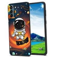 Kompatibilan je sa Samsung Galaxy S23 + Plus futrolom telefona, Space-Tema - Silikonska futrola za TEEN