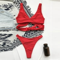 Ženski kupaći kostimi Tummy Control Plus size Coleit CoverUp modni bikini set kupaći kostim Dvije kostime