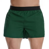 Cuoff Hlače Muška modna ljetna džepa Bodybuilding džepne kratke hlače Ležerne hlače Zelene s