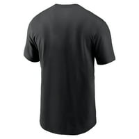 Muški Nike Black Colorado Rockies Camo Logo Majica