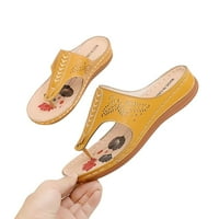Ženske papuče udobne sandale klinovi Peep Cipele Summer Beach Zapato