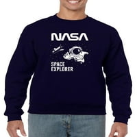 NASA Space Explorer dukserica Muškarci -Nasa dizajni, muški xx-veliki