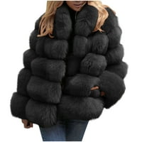 Zimska topla labavi jaknu za žene plus size