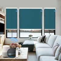SBARTAR Blackout Shade za prozore sa termički izoliranim, UV zaštitnom tkaninom Blackout Rolen