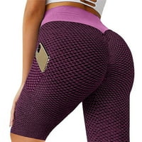 Wendunide kratke hlače za žene Ležerne prilike učvršćene mršave fitness sportske joge kratke hlače za