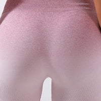 Sportske hlače Žene, Nova tie-boja Bešavna joga nose sportske hlače za jogu ružičaste m