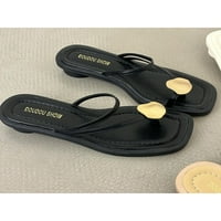 Colisha ženske strapljene sandale klizne na slajds Summer Sandal Street Clip Toe Casual Cipes Plaža