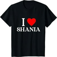 Love Shania Heart Ime Shania Majica