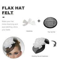 Fla šešir osjetio je praktični mrežni šešir osjetljiv na žene dodaci DIY zalihe