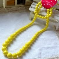 FLMTOP TODDLER Baby Girl Colorful perle Lančani ogrlica princezi nakit za rođendan poklon