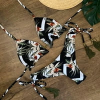 Kulišta Yubnlvae za žene Bandeau zavoj bikini set push-up brazilski kupaći kostimi za cipele