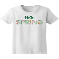 Prekrasna Zdrava proljetna majica Žene -Image by Shutterstock, ženska XX-velika