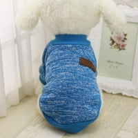 PAS PAS klasični pleteni džemper topli zimski štenad kućni ljubimac kaput meka džemper odjeća za male