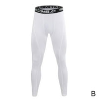 Muške kompresijske gamaše hlače hlače hlače fitness baskerball joggingpant t8f9