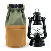 Retro Camping Lantern Canvas Torba za skladištenje za kerozen lampu ulja lampion