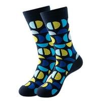 Modne čarape Ispisne čarape za žene Djevojke Geometrijski print Šareni uzorak Novost slatka