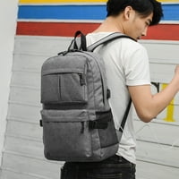 Yyeselk ruksak za laptop, ekstra veliki ruksak za putovanja sa USB punjačkim lukom za muškarce, veliki kapacitet Teška računarska torba prilagođena džepama THEFT Džep izdržljiva torbu