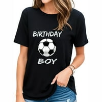 Majica za rođendan za nogometnu rođendan, nogometnu temu Rođendanska zabava