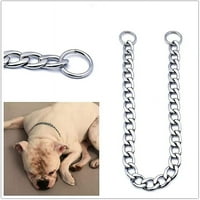 Metalni lanac za ovratnik od željeza, veliki pas za trening za kućne ljubimce