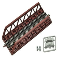N mjerač ponijem željeznog mosta f crveni model željeznički materijal