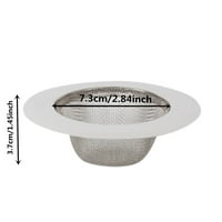 Labakihah kuhinjski cjedilo od nehrđajućeg odvodnje Napredni filtriranje sudopera za sudoper za sprečavanje začepljenja