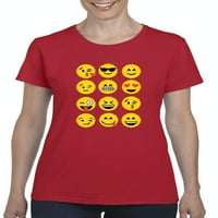 Normalno je dosadno - Ženska majica kratki rukav, do žena veličine 3xl - Emoji grupa