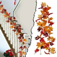 LifeLike Fall Maple Leaf Garland Light Viseći Jesen ostavlja vino umjetna jesen Garland Darngiving Decor