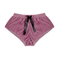 Ženske kratke hlače Žene Velvet Sexy Trčke Pajamas Bowknot Shorts