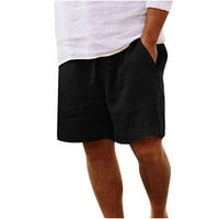 Mens Hotsas Cleariance Aerodre Muški havajske kratke hlače Summer Solid Boja Teretne kratke hlače Elastične