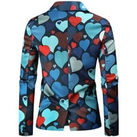 Muška haljina odijelo Blazer jakna jesen zima dugih rukava Ležerni za Valentinovo