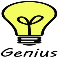 Muška majica Genius Lightbulb, 4xl aqua plava