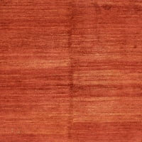 Ahgly Company u zatvorenom pravokutniku Sažetak narančasto crveno apstraktno prostirke, 8 '10'