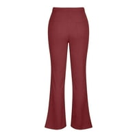 Charella ženske pantalone modne udobne džepove pune boje casual pantalona, ​​XL