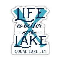 Goose Lake Indiana Suvenir Vinil Decal naljepnica za veslo dizajn