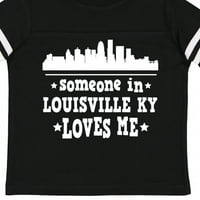 Inktastic Louisville Kentucky Neko me voli poklon majicu malih malih dječaka ili majicu Toddler
