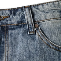 Muški traper kratke hlače Ljeto su rastrgane muške ruke od ručnih traper kratkih kratkih kratkih kratkih